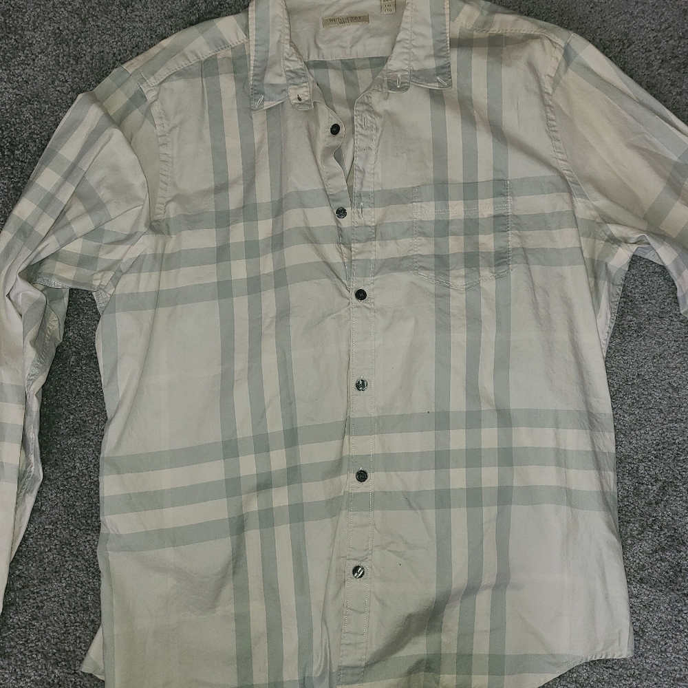 Burberry man shirt size XXL